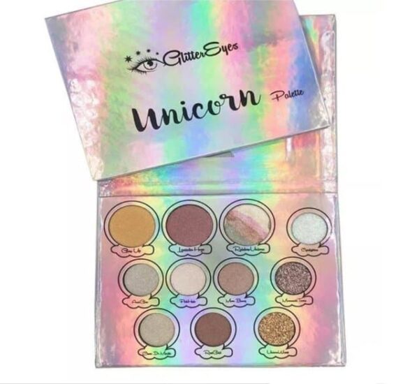 Glitter eyes Unicorn Palette